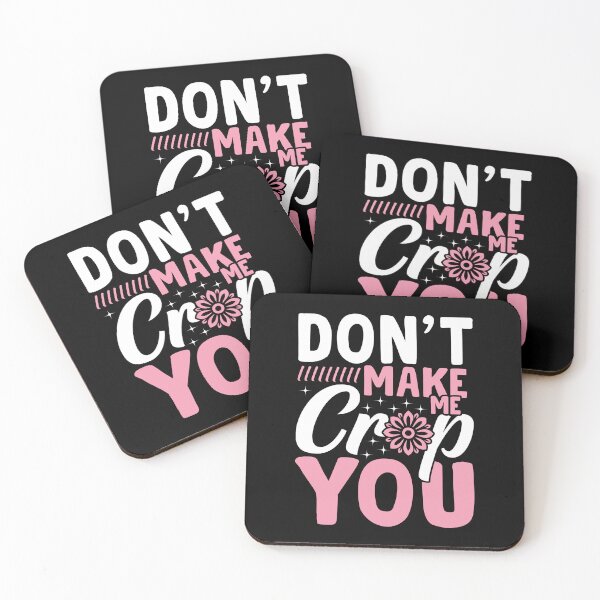 Item preview, Don't Make Me Crop You Shirt, Funny Scrapbooking Shirt, Arts Craft Shirt, Funny Scrap Book Shirt, Crafting Craft, Scrapbooker Crafter Shirt designed and sold by aymob.