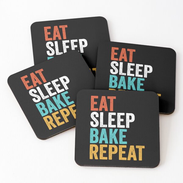 Item preview, Eat Sleep Bake Repeat Shirt, Funny Cooking Baking Shirt, Gifts For Bakers, Baking Shirt, Baker Shirts, Cake Maker Shirt, Baker Chef Shirt designed and sold by aymob.