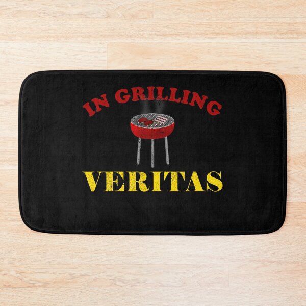 Item preview, In grilling veritas - funny academic BBQ saying designed and sold by VitoTDesign.