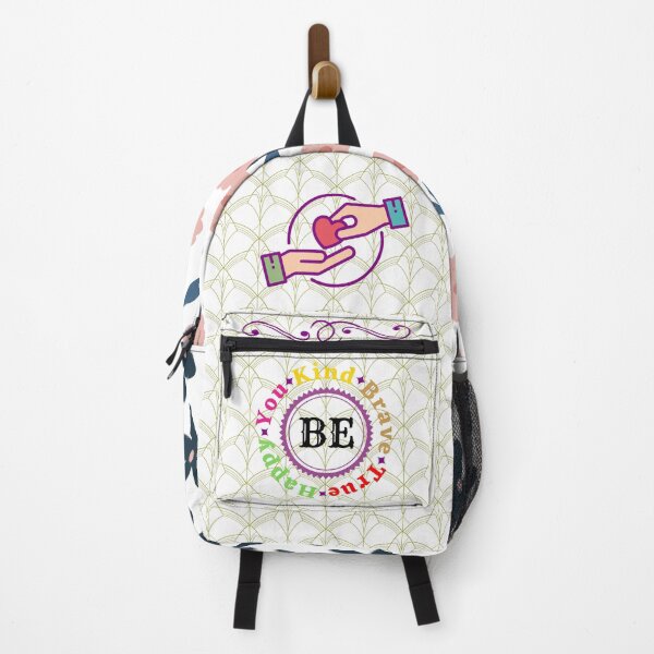 Item preview, Be Kind Be Brave Be True Be Happy Be You - Funny Motivational Words | Funny Inspirational Quotes designed and sold by Delandor.