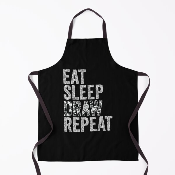 Item preview, Eat Sleep Draw Repeat Shirt, Artist Shirt, Sketching Shirt, Drawing Artist Shirt, Art Shirt, Art School Teacher Shirt, Drawing Gift designed and sold by aymob.