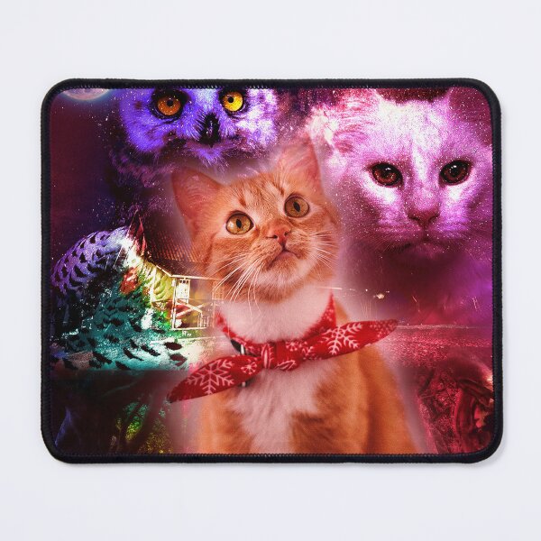 Item preview, Love Addictions - Cat, Cats, Owl, Crystal Ball, Fantasy designed and sold by blazegoldburst.