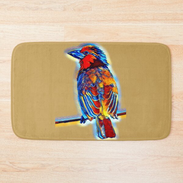 Item preview, Black Collared Barbet designed and sold by Blertz.