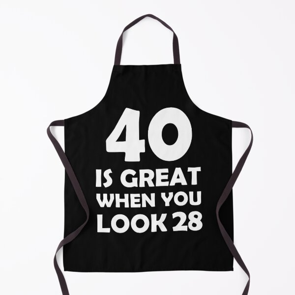 Item preview, gift present 40th Birthday funny sarcastic Rude Offended saying, 40 is great when you look 28 gift for bestie husband wife boyfriend girlfriend designed and sold by joygift369.