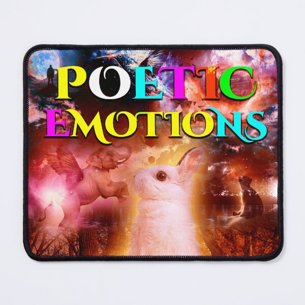 Item preview, Poetic Emotions - Bunny, Rabbit, Emotion, Aesthetic, Elephant, Polar Bear designed and sold by blazegoldburst.