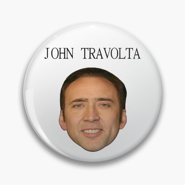 Item preview, John Travolta Nicolas Cage Face Off designed and sold by RosalindaRojas.