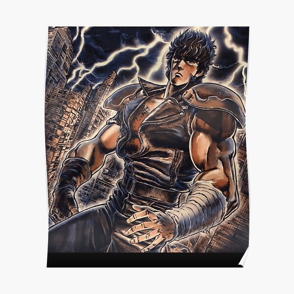 Anime Fist of the North Star Wall Poster Scroll cosplay 2700 