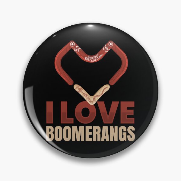 Item preview, I Love Boomerangs Boomerang Thrower designed and sold by MooonTees.