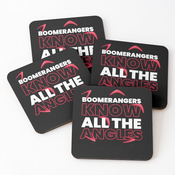 Item preview, Boomerangs All The Angles Boomerang designed and sold by MooonTees.