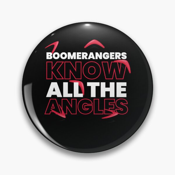 Item preview, Boomerangs All The Angles Boomerang designed and sold by MooonTees.