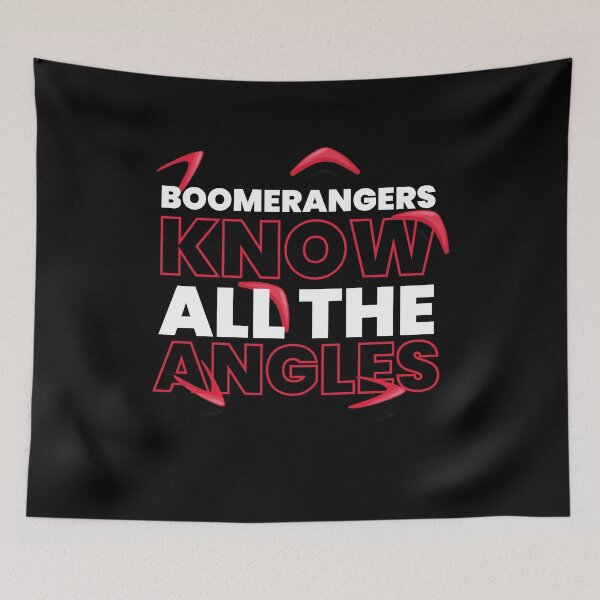 Artikelvorschau, Boomerangs All The Angles Bumerang entworfen und verkauft von MooonTees.