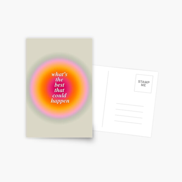 Item preview, What’s The Best That Could Happen designed and sold by good-energy.