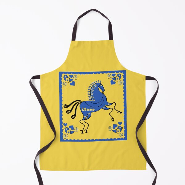 Item preview, Ukrainian Folk Art - Ukraine Nature Art - Slavic Art - Slavic Horses - Ukraine Support designed and sold by happygiftideas.