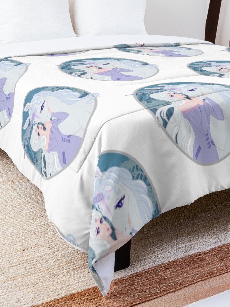 Alternate view of The Lady and Her Unicorn Comforter
