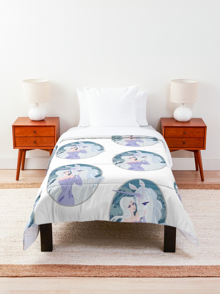Alternate view of The Lady and Her Unicorn Comforter