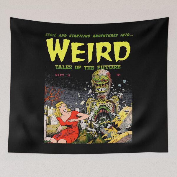 Item preview, Weird tales of The Future by Basil Wolverton for Dark designed and sold by RobinTepper.