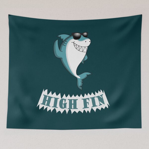 Item preview, Shark High Five or in this case: HAI FIN! designed and sold by GiborDesign.