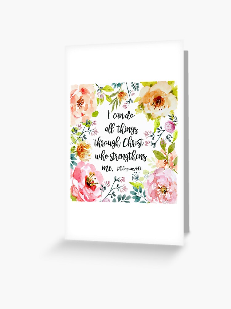 I can do all things | Greeting Card