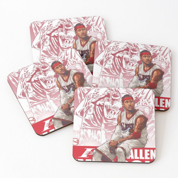 Item preview, Allen Art Print, limited Basketball Poster black white designed and sold by louveloiuc.