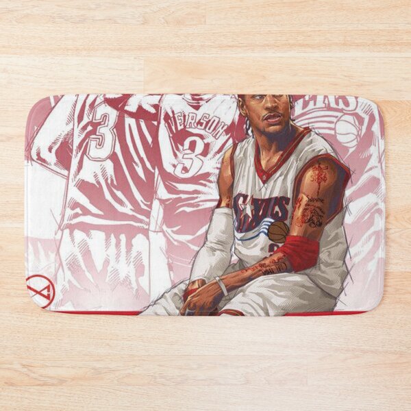 Item preview, Allen Art Print, limited Basketball Poster black white designed and sold by louveloiuc.