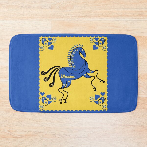 Item preview, Ukrainian Folk Art - Ukraine Nature Art - Slavic Art - Slavic Horses - Ukraine Support designed and sold by happygiftideas.