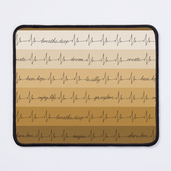 Item preview, Heartbeat Life Advise Stripes Beige designed and sold by MyThingNow.