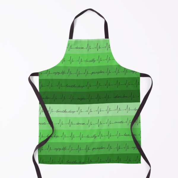 Item preview, Heartbeat Life Advise Stripes Green designed and sold by MyThingNow.
