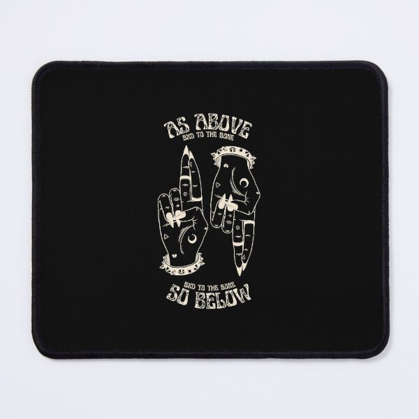 Item preview, BAD TO THE BONE AS ABOVE SO BELOW designed and sold by ShawnMochol.