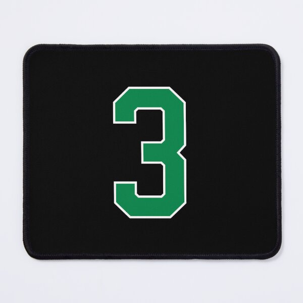 Item preview, 3 number, green lucky sports three designed and sold by ArtIsParty.