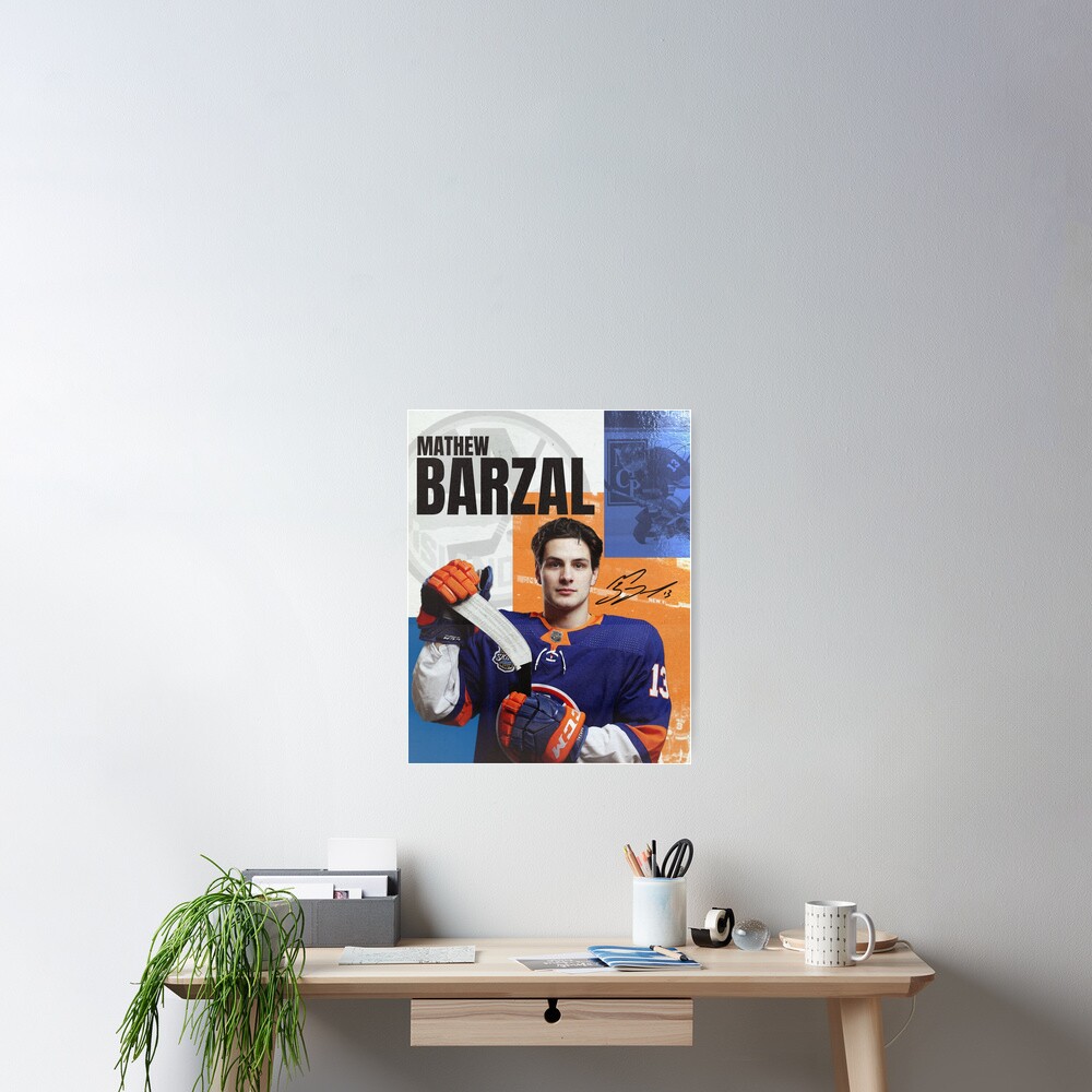 "Mathew Barzal" Poster By Thomson226 | Redbubble