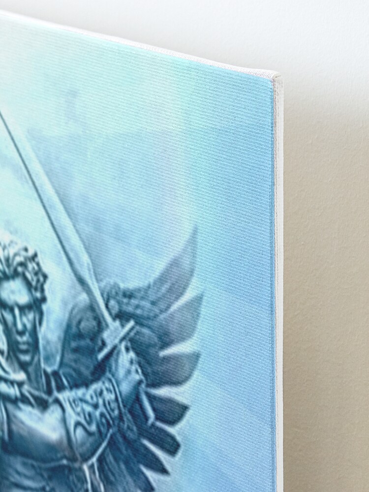 Alternate view of War in Heaven -Archangel Michael Mounted Print