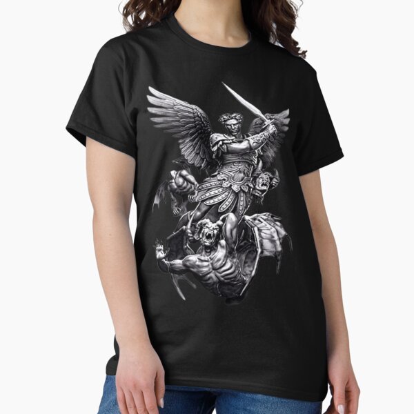 Item preview, War in Heaven -Archangel Michael designed and sold by shaggydawgg.