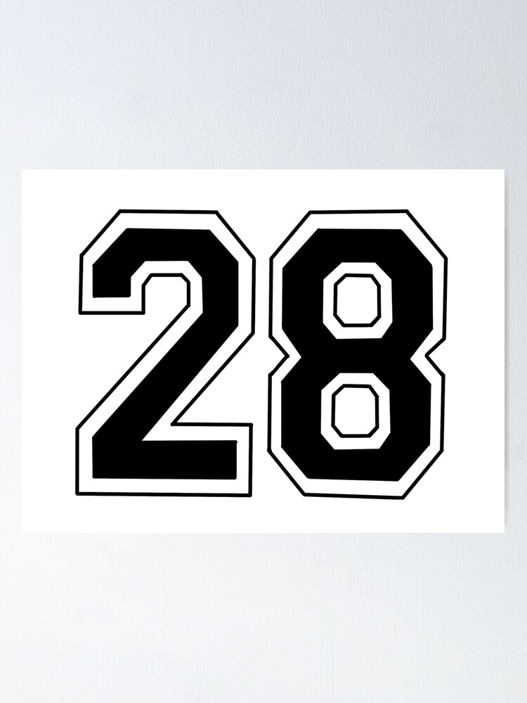 Sports Jersey Number 21 Poster for Sale by Mattyb22