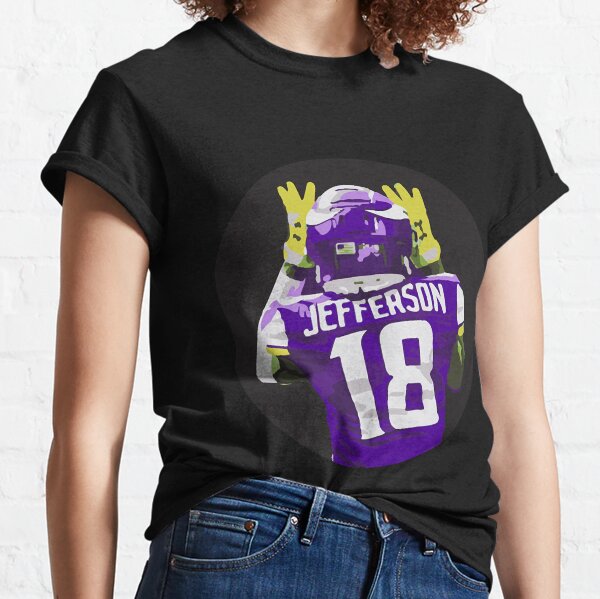 Justin Jefferson 4th down and 18 Kids T-Shirt for Sale by O-LaN