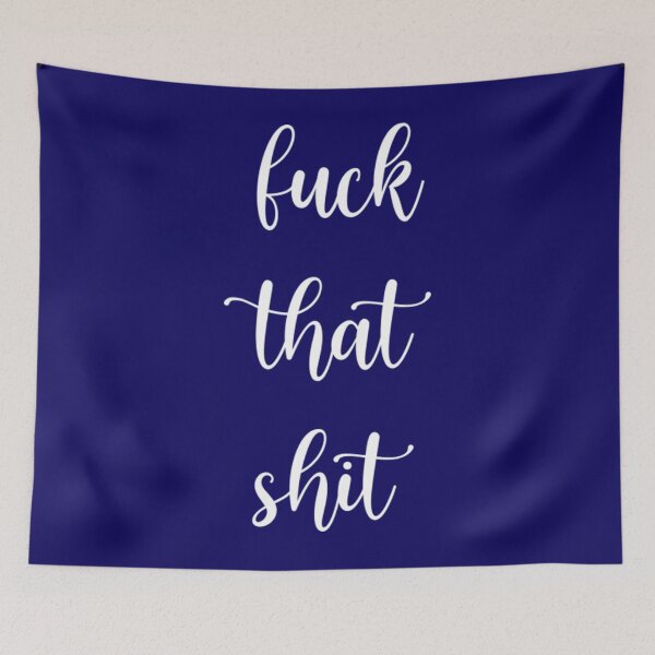 Aperçu de l'œuvre Fuck That Shit - Un gros mot dans la typographie moderne créée et vendue par AhriKimich.