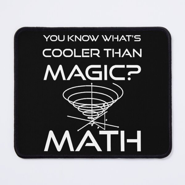 Item preview, Funny You Know What's Cooler than Magic Math Teacher Spiral designed and sold by AhriKimich.