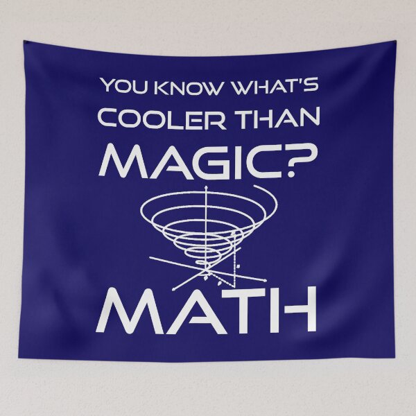 Item preview, Funny You Know What's Cooler than Magic Math Teacher Spiral designed and sold by AhriKimich.