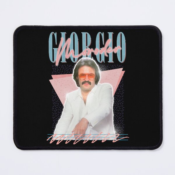 Item preview, Giorgio Moroder -- Retro Style Fan Art Design designed and sold by AhriKimich.