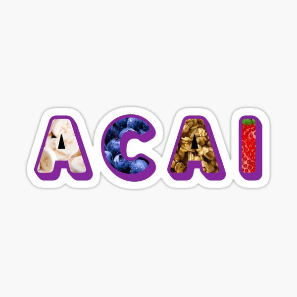 A Ç A Í Sticker