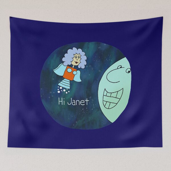 Artikelvorschau, Hallo Janet! entworfen und verkauft von AhriKimich.