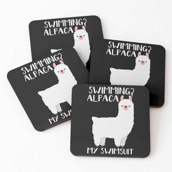 Item preview, Funny Alpacas Swimmer Swimming Pool Alpaca Lover Swim Classic T-Shirt designed and sold by madisonbau.