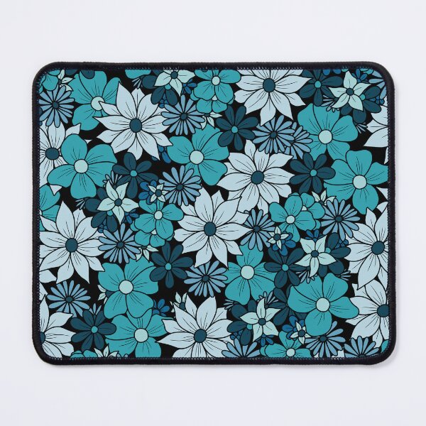 Item preview, Blue Turquoise Flower Doodle designed and sold by Pisicas.