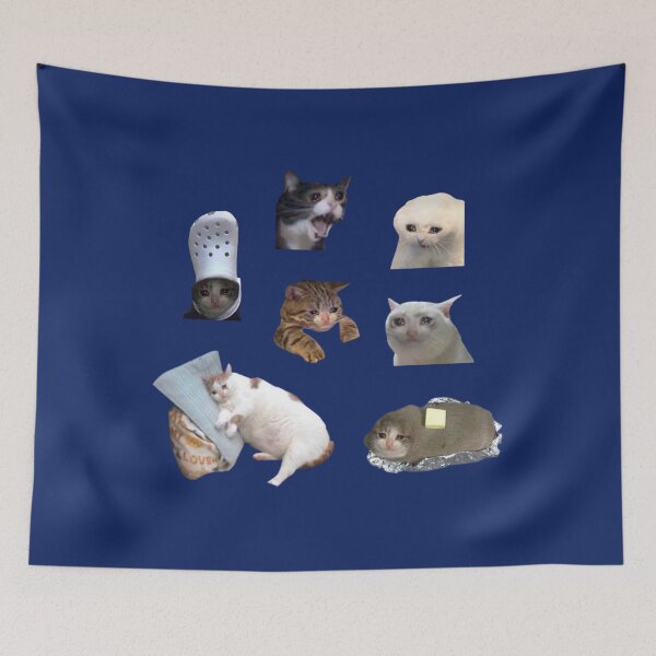 Item preview, Crying Cat Meme Pack  designed and sold by HummusKing.