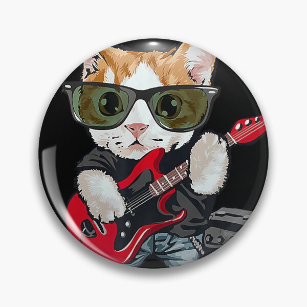 Artikelvorschau, Metallicat Funny Cat Rock 90er Meow For Music Band Of Friends entworfen und verkauft von fostebris.