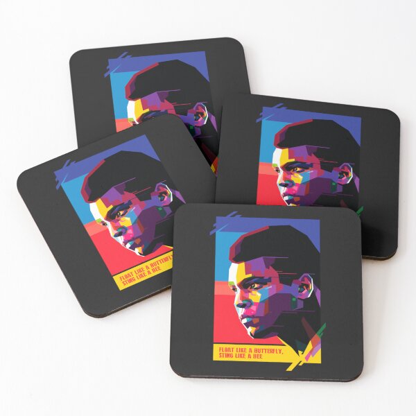 Item preview, Muhammad Ali Float Like A Butterfly Sticker Copy Muhammad Ali designed and sold by cindymff.