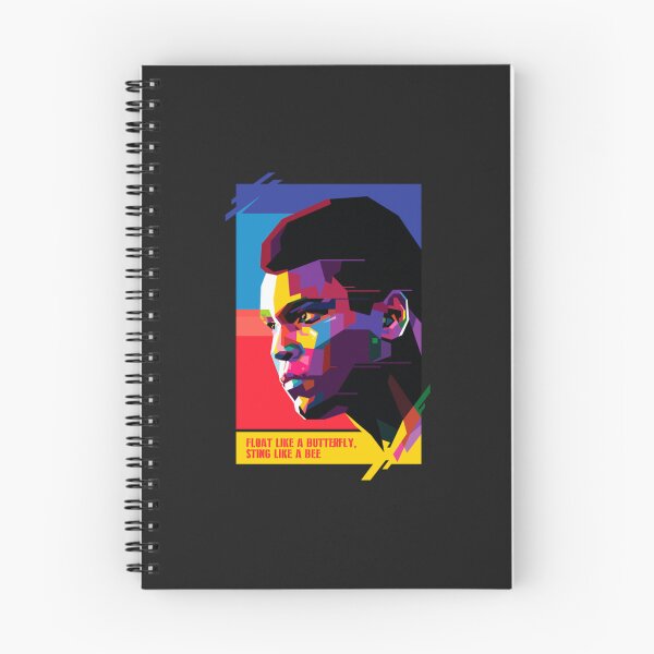 Item preview, Muhammad Ali Float Like A Butterfly Sticker Copy Muhammad Ali designed and sold by cindymff.