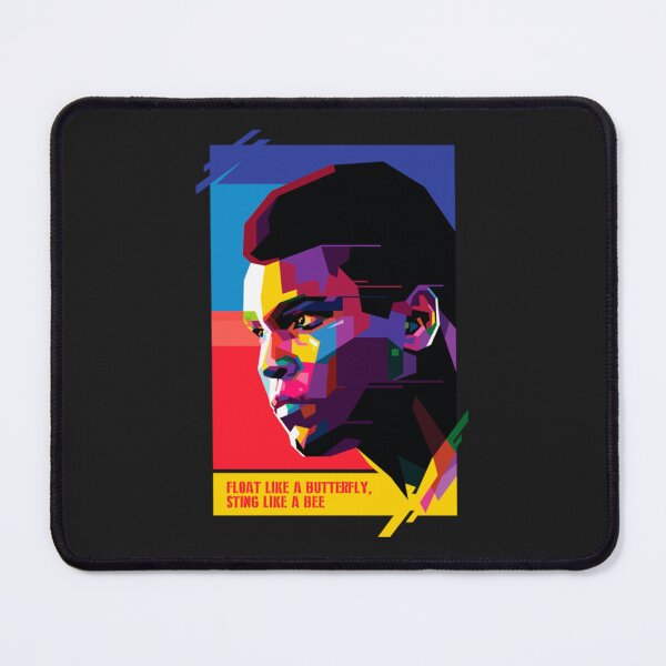 Item preview, Muhammad Ali Float Like A Butterfly Sticker Copy Muhammad Ali designed and sold by cindymff.