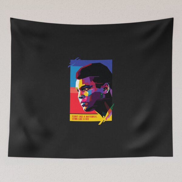 Item preview, Muhammad Ali Float Like A Butterfly Sticker Copy Muhammad Ali designed and sold by cindymff.