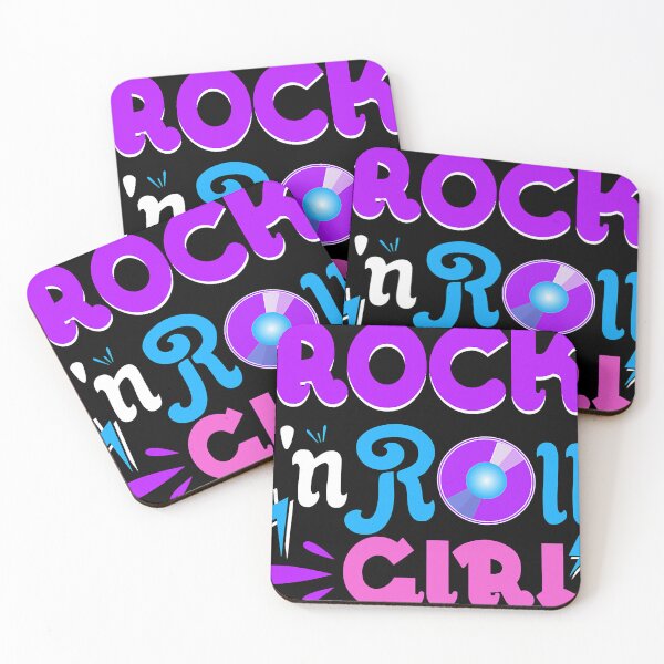 Item preview, Rock N Roll Girl Retro 80s 90s Themed Party Music designed and sold by fostebris.