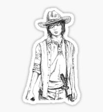 Walking Dead Carl Grimes Sticker